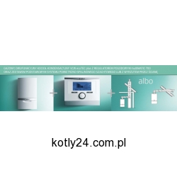 Pakiet kocioł kondensacyjny VC 206/5-5 + zasobnik VIH R 150/6 B + multiMATIC 700 + zestaw spalinowy do szachtu+ zestaw podłączeniowy